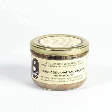 Terrine de canard au vin jaune