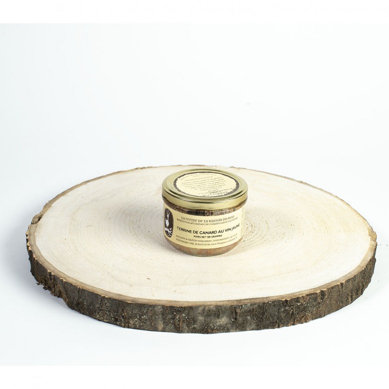 Terrine de canard au vin jaune